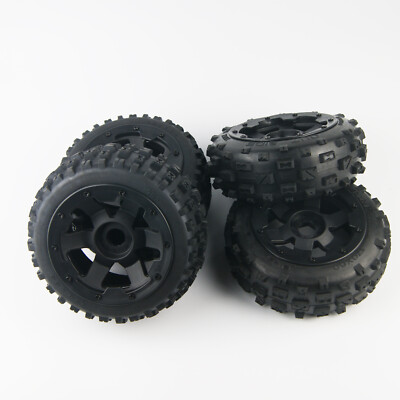 Front Rear knobby Off Road Tires Wheels for hpi rovan km baja 5b SS buggy
