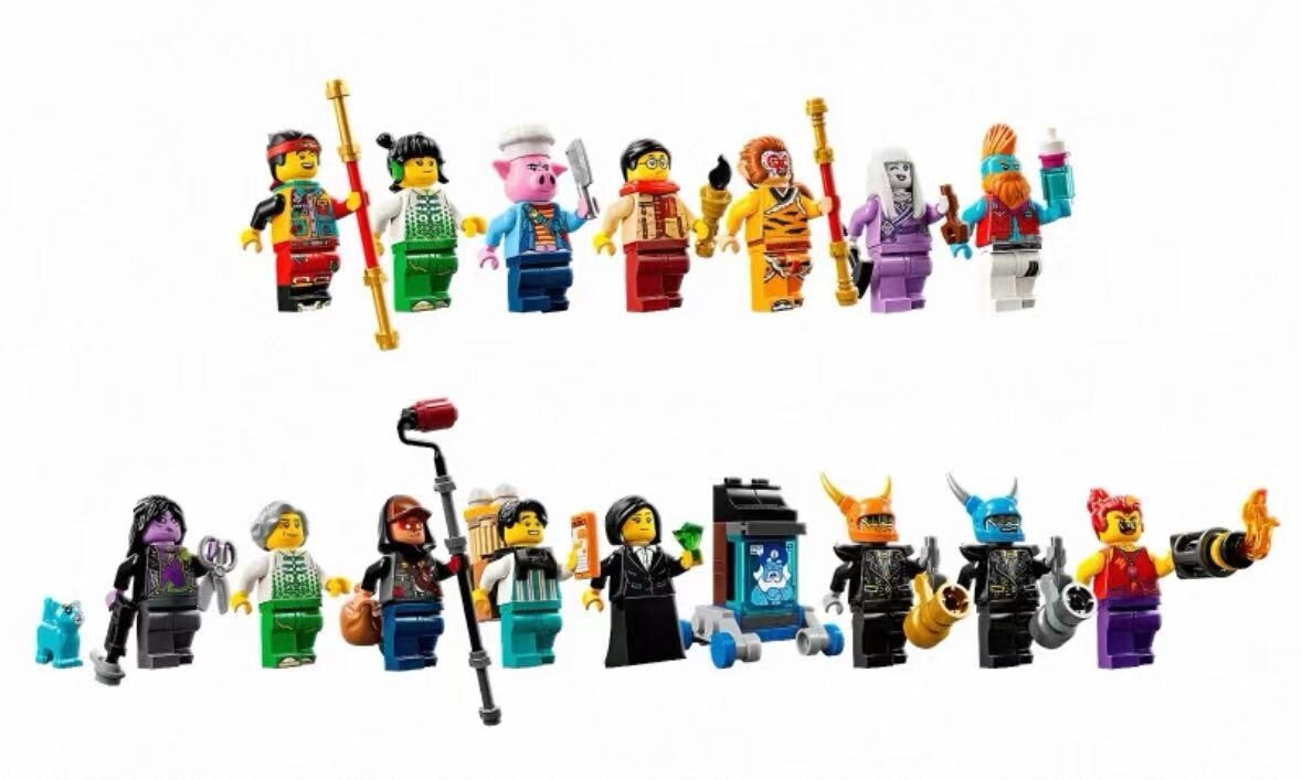 LEGO 80054 Monkie Kid Megapolis City Minifigures | eBay