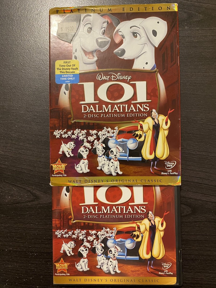 101 Dalmatians (Platinum Edition DVD, 2008) | eBay