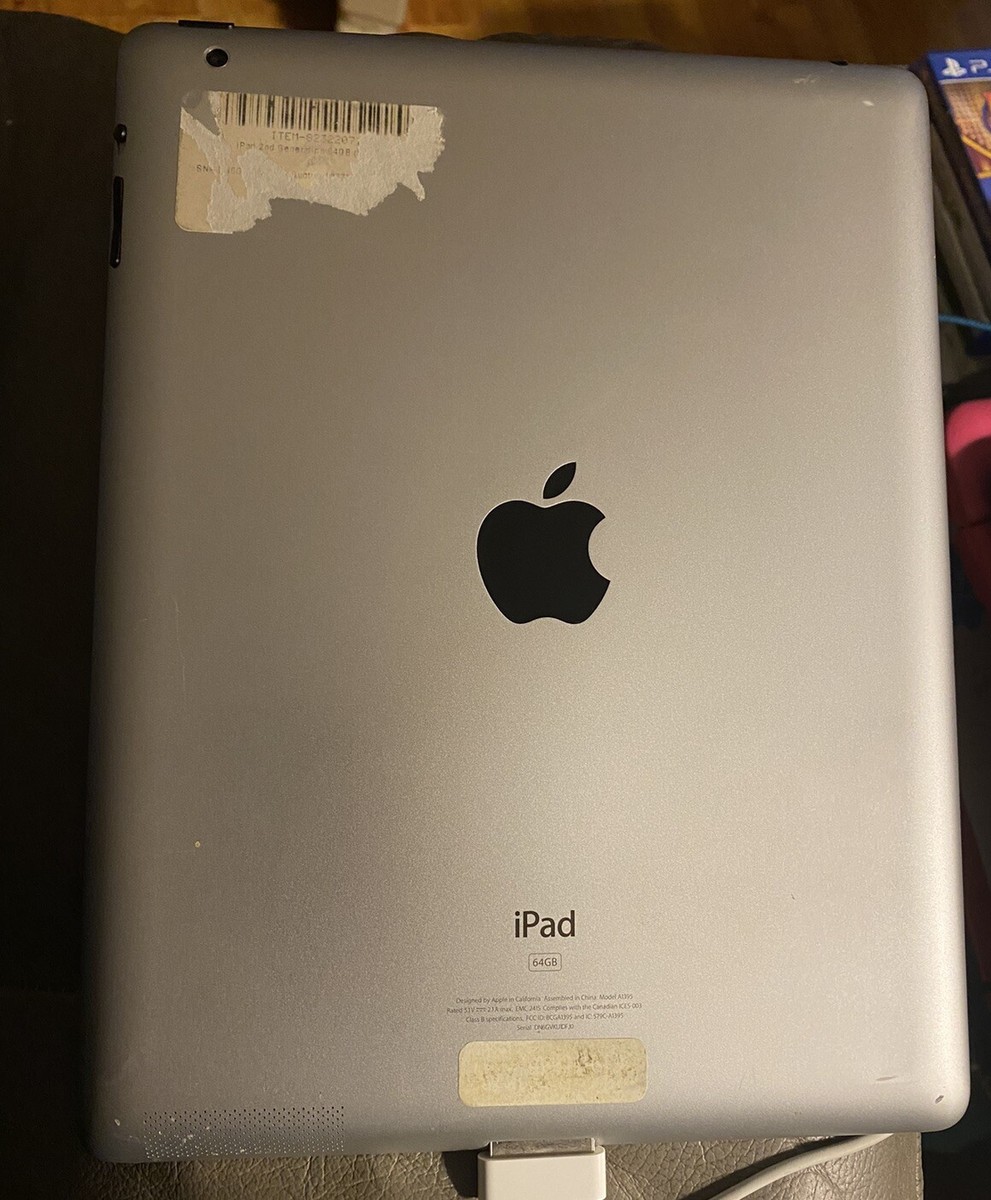 Apple iPad 2 Model A1395, 64gb, WiFi | eBay