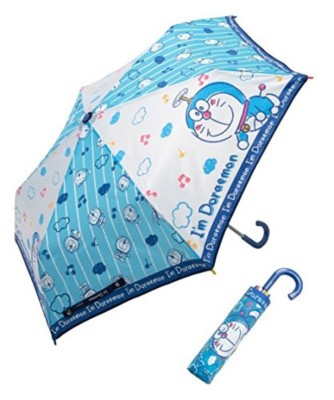 NEw Doraemon Folding Umbrella 53cm for Kids Height 110-140cm from