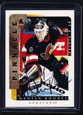 96-97 1996-97 BE A PLAYER DAMIAN RHODES AUTOGRAPH AUTO 202 OTTAWA SENATORS
