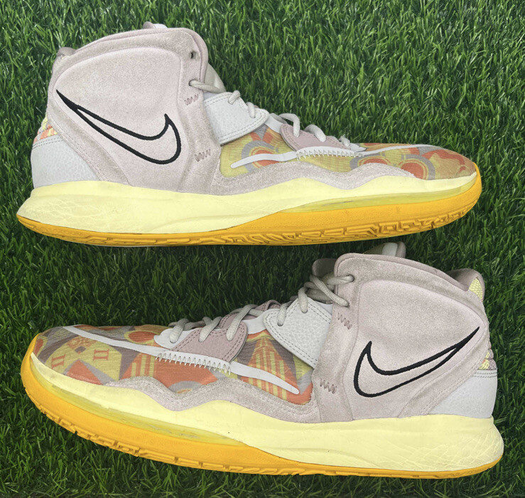 Nike Kyrie Infinity Mauve Multi Color Basketball Shoes DM0856-500‎ Mens 14 Nike Kyrie Infinity Pyramid 2022 Multicolor Whisper Size 14  main image 4