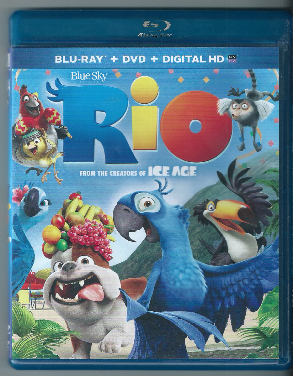その他 MUSEI VATICANI Blu-ray 2D3D/DVD Rio (Blu-ray, DVD, 2011, Anne Hathaway, Jamie Foxx, George Lopez