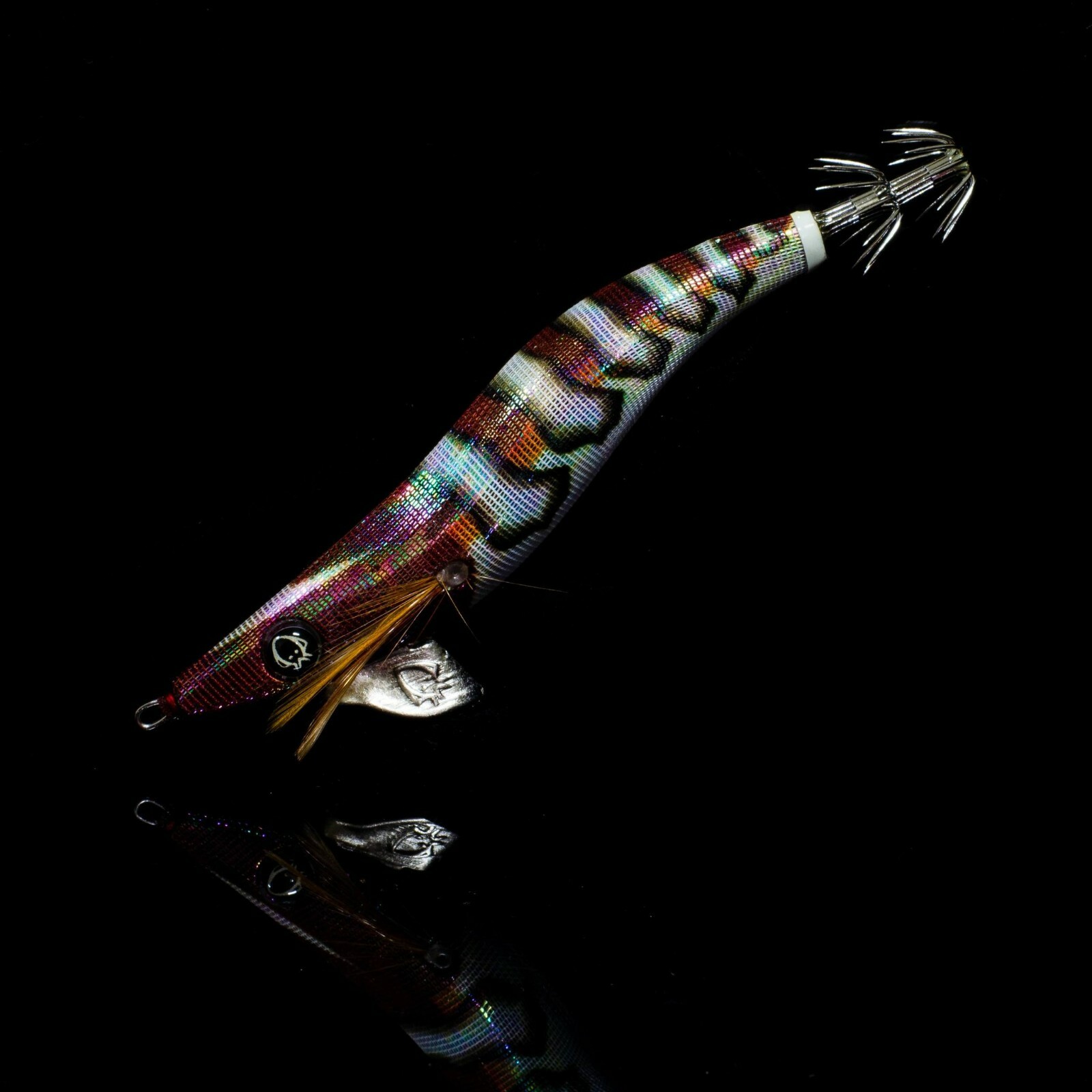 RUI SQUID JIG ABALONE FOIL GLOW KR124 GLOW SIZE 3.0 EGI FISHING - Foto 5