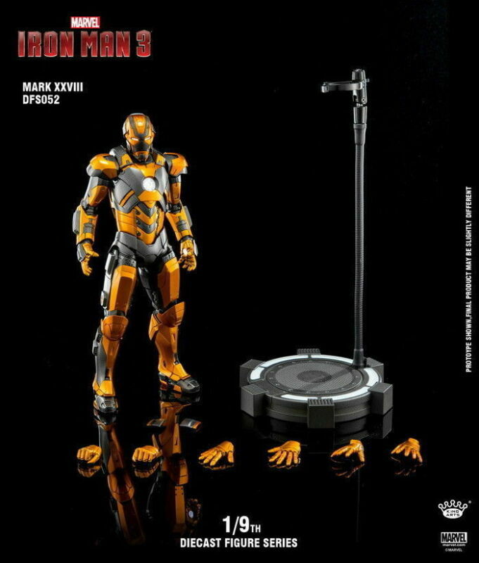 King Arts 1/9 DFS052 Iron Man MK28 Alloy Flexible Action