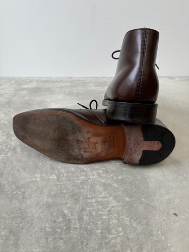 John Lobb Brown Chukka Boots(There is a scratch) - Picture 6 of 10