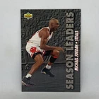 Michael Jordan Season Leaders Insert 1993-94 Upper Deck Basketball Card #171 NM