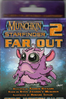 MUNCHKIN STARFINDER 2 FAR OUT Erweiterung - Kartenspiel - Neu (S)