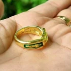 Ring Pirod Kuman Thong I Kai Wat Jedee Temple Thai Buddha Amulet