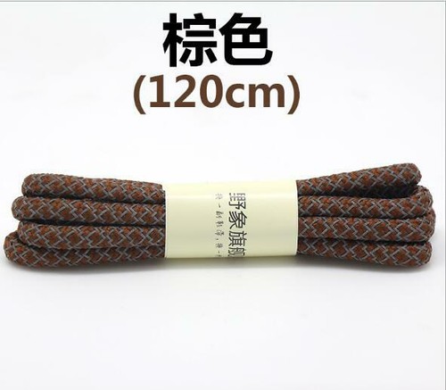 new 1 pair High Quality Round Reflective Shoelaces Athletic shoelace rope - Picture 4 of 31