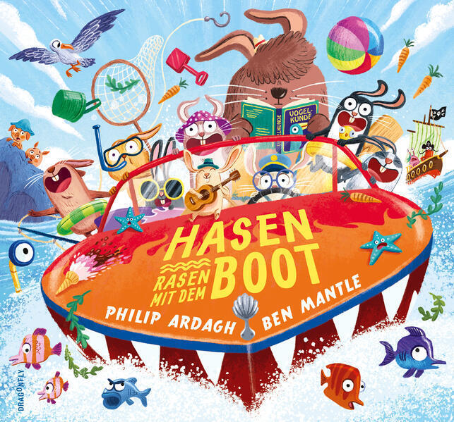 Thumbnail - Hasen Rasen Mit Dem Boot | Philip Ardagh | 2022 | Deutsch | Bunnies On