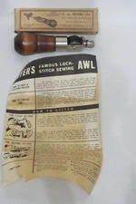 C. A. Myers Co. Famous Lock Stitch Leather Repair Sewing Awl for All