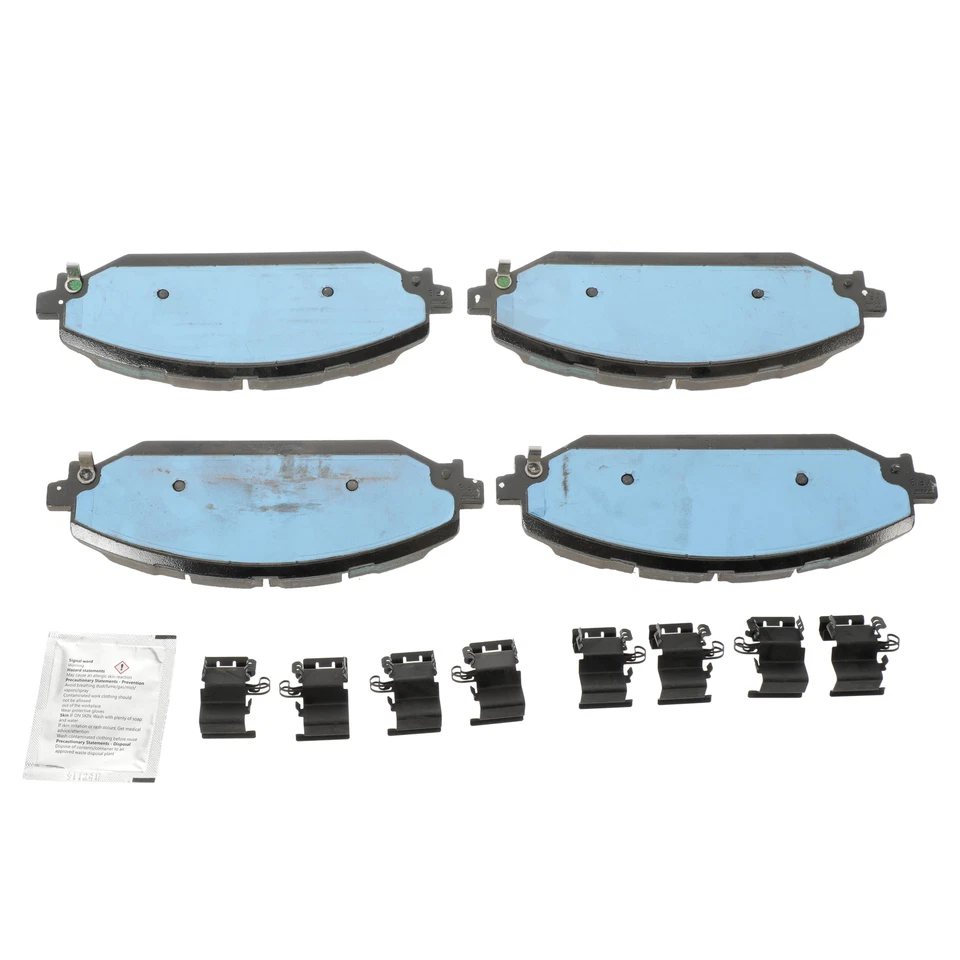 Kit de pastillas de freno de disco delanteras originales Mopar 2021-2025 Jeep Grand Wagoneer 68520814AC Foto 2 de 4