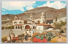 Death Valley Scott's Castle Albert M. Johnson Chrome Postcard Unposted