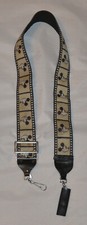 Used Mickey Mouse DISNEY Camera Strap FILM REEL Dark Tan - Walt Disney World