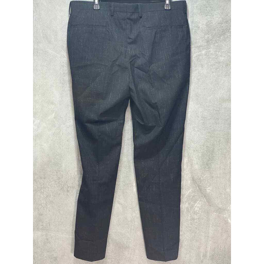 14th & Union Gray Stripe Detail Extra Trim Fit Pants SZ 36 x 32 | eBay