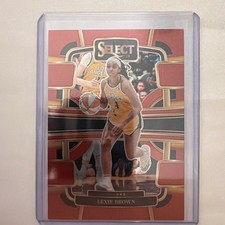2024 Panini Select WNBA - Concourse Lexie Brown #67 Red Prizm /149