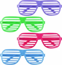 Super Z Outlet 12 Pairs of Plastic Shutter Glasses Shades Sunglasses Eyewear... 