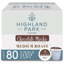Highland Park Coffee Single Serve Pods, Chocolate Mocha, , 80.0 Count