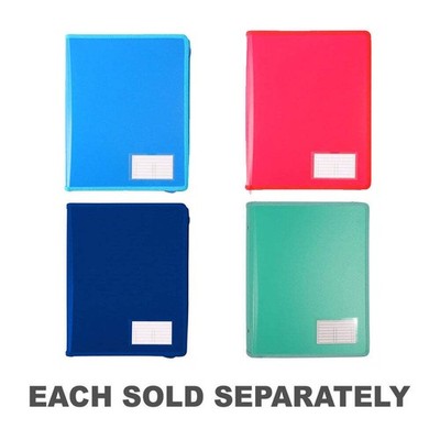 Bantex A4 2D-Ring Zippered Binder 25mm Close Zip Strong Durable Polypropylene