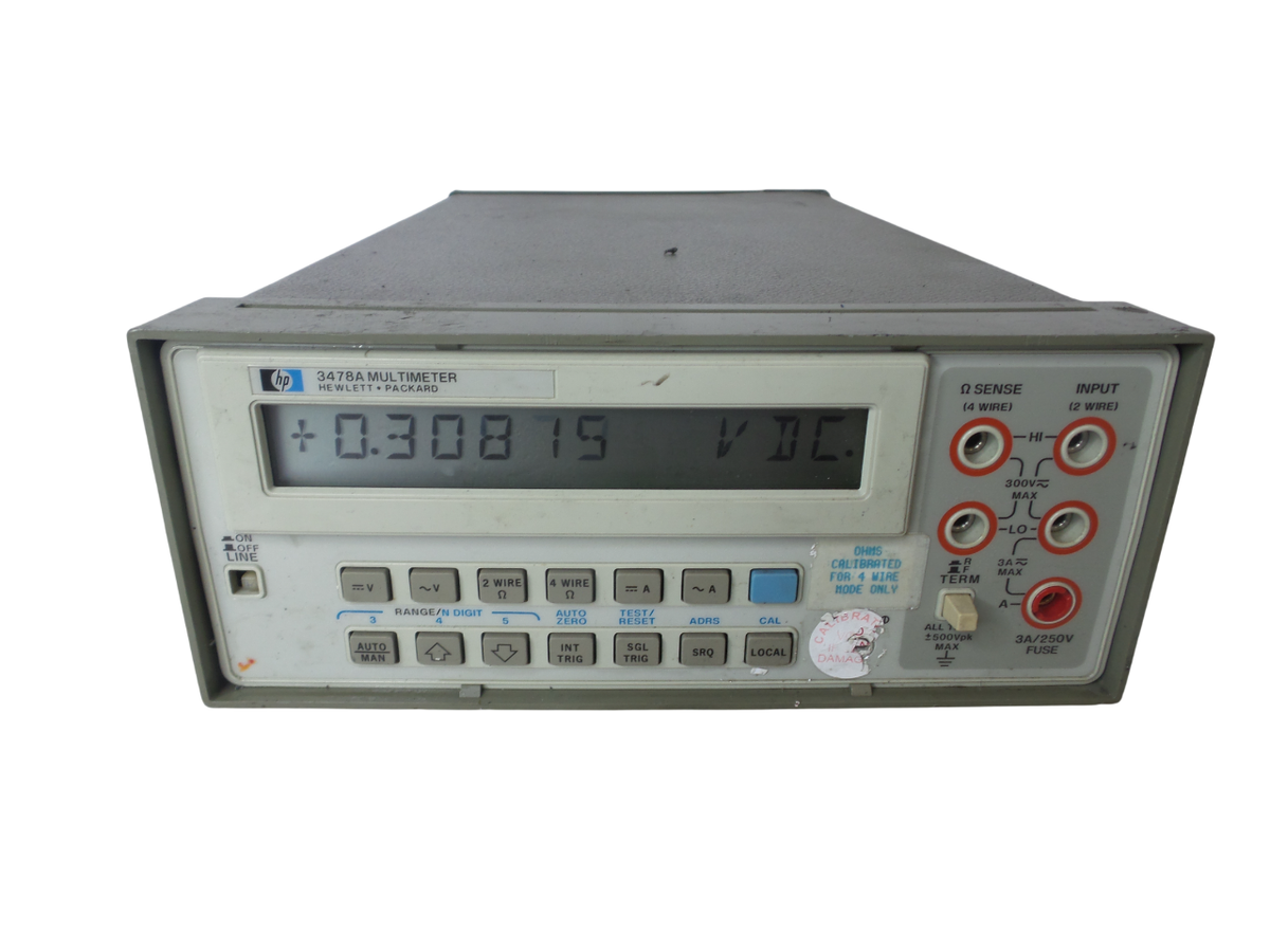 HP 3478A (5-1/2) GPIB Interface AR488付 HP 3478A (5-1/2) GPIB Interface AR488付