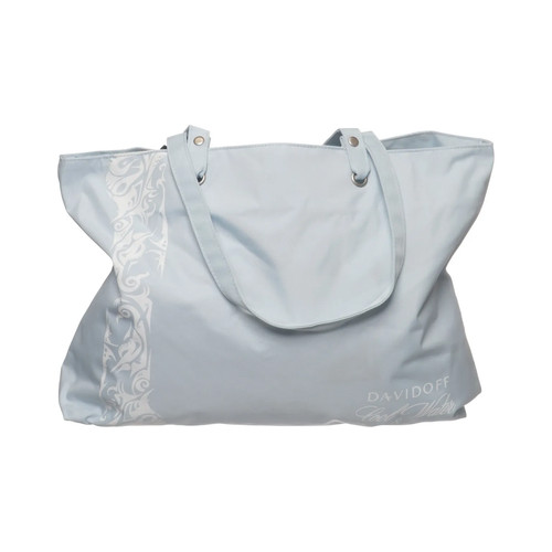 Davidoff, Strandtasche, Unisex (Erwachsene), Polyester, Blau, Print, 37, 5 #dpf