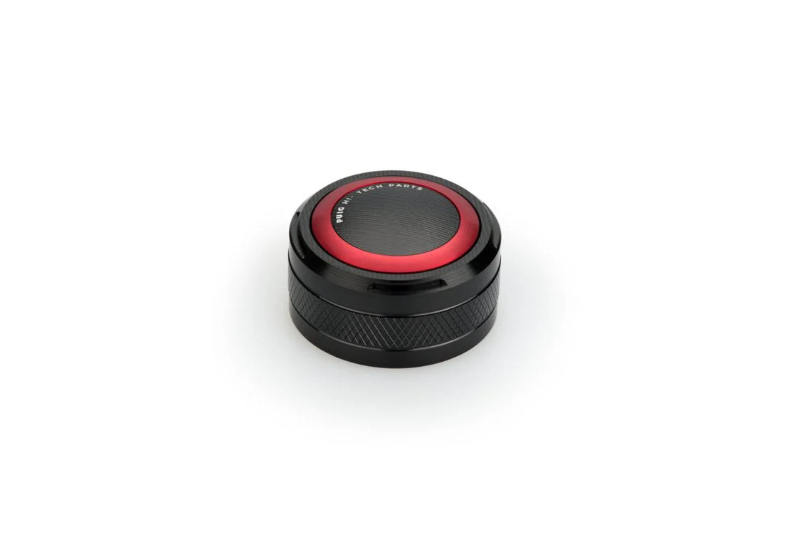 Puig Clutch Fluid Reservoir Cover | Red | Kawasaki Z H2 SE 2020>Current
