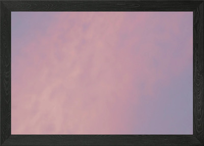 Schöner Wolkenhimmel gerahmtes Wandbild Poster Leinwanddruck Bild