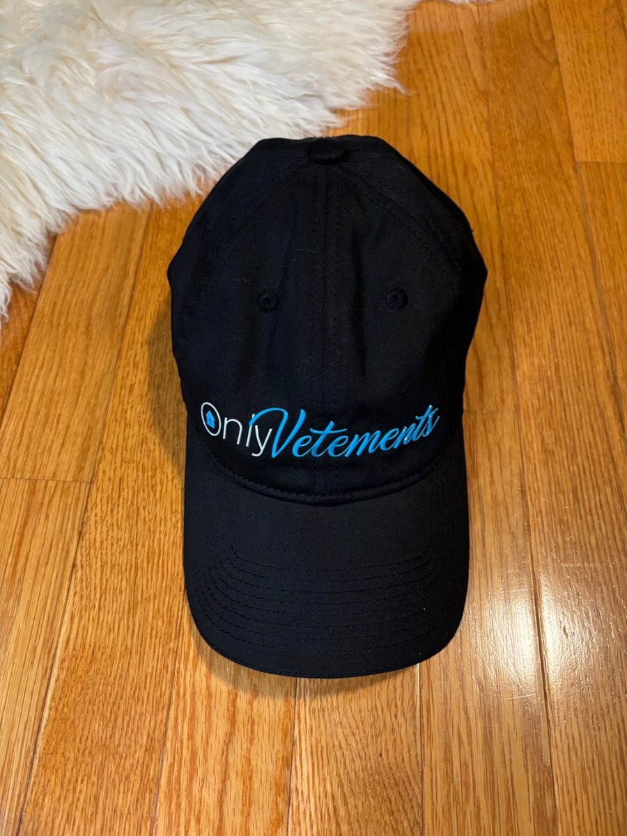 VETEMENTS ONLY VETEMENTS BASEBALL HAT | eBay