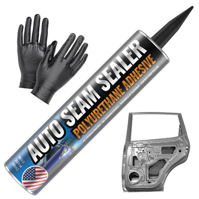 Professional Automotive Seam Sealer, Paintable Quick-Set Polyurethane Auto Body