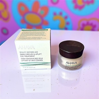 Ahava Beauty Before Age Dark Circles & Uplift Eye Treatment 0.51oz New In Box