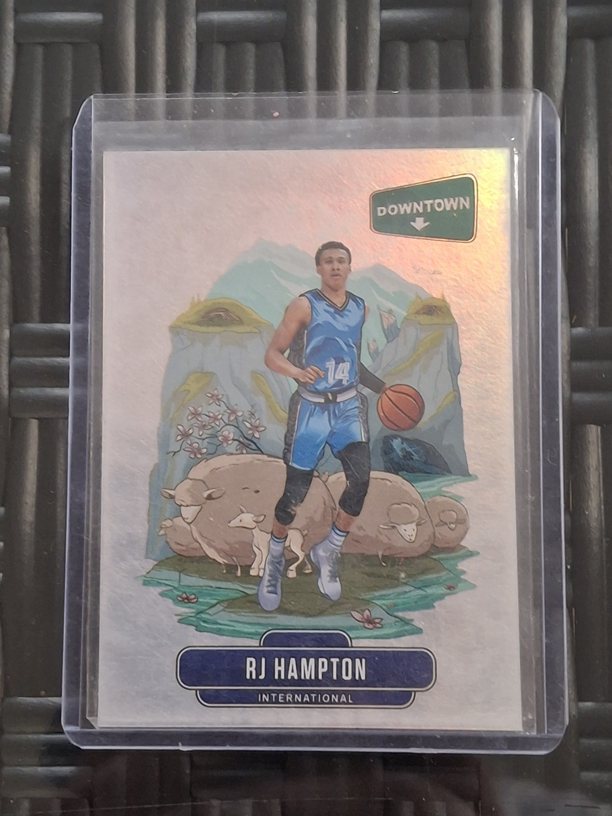2020-21 Panini Prizm Draft Picks - Downtown R.J. Hampton #D-12 (RC)
