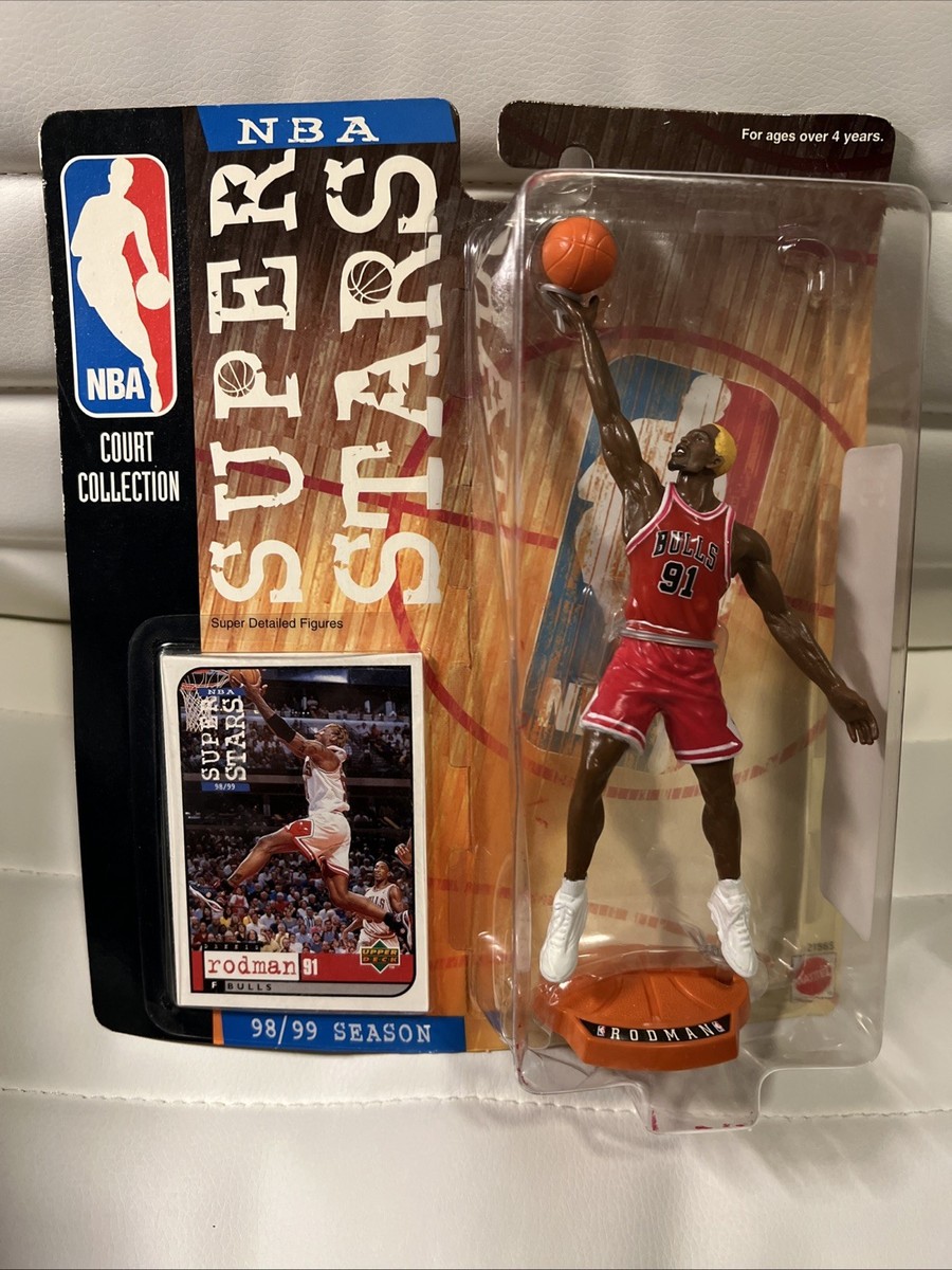 NBA Super Stars Dennis Rodman Chicago Bulls figure 98/99 Upper