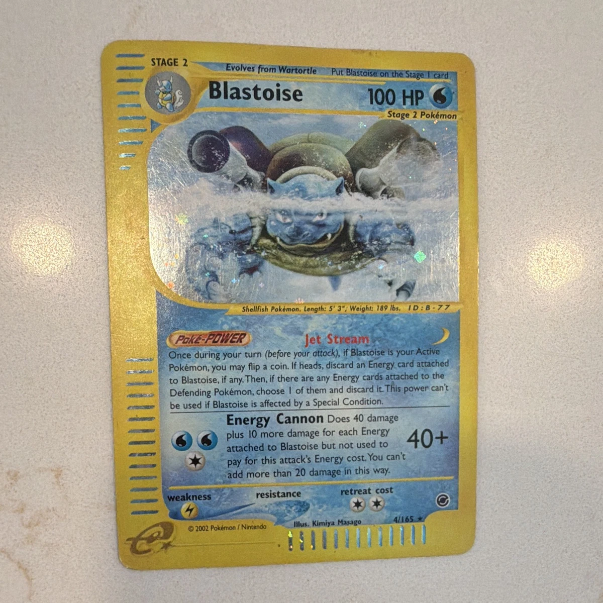 ebay blastoise pokemon card Blastoise Holo Pokémon TCG Individual Collectible Card Game Cards for sale
