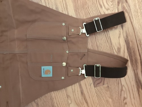 Salopette canard vintage Carhartt Arctic doublée couette marron R03 - Taille 32x32 - Photo 10/12