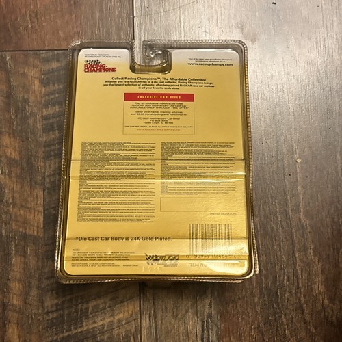 NASCAR Racing Champions 24K Gold #00 1:64 - Picture 2 of 2
