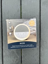 NEW YogaSleep NOD Sleep Sound Machine and Night Light 20 Sounds
