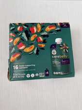 Cerebelly Organic Baby Food Pouches Kale Sweet Potato Apple 6 Count
