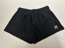 Hurley Girls Traning Shorts Youth Size XL Black