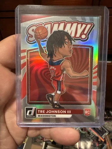 2025 Donruss Optic Tre Johnson III Base (RAW)