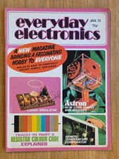 everyday electronics / Vintage Magazine - January 1972