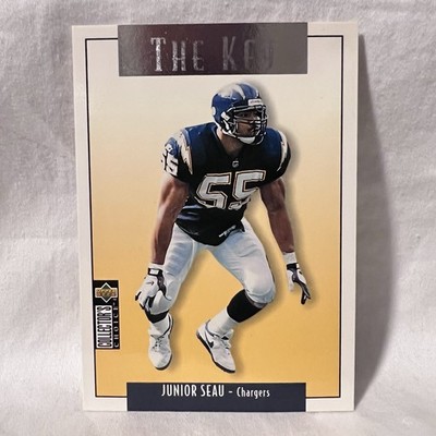 1995 Upper Deck Collector's Choice Update - The Key #U66 Junior Seau MVP HOF NFL