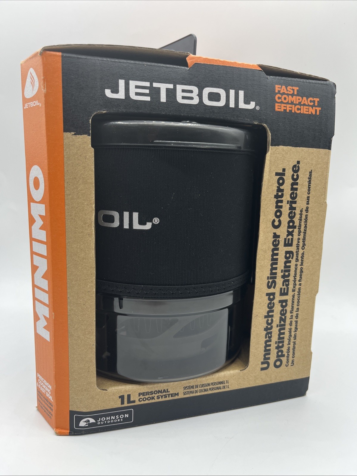 Jetboil MiniMo 1L Camping & Backpacking Stove Cooking System