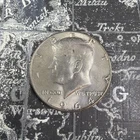 1964 90% Kennedy Half Dollar Exact Coin Pictured Original AU - KH202
