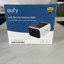 eufy Security S220 SoloCam Solar Security Camera Outdoor Wireless 2K