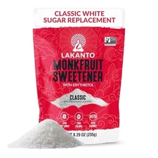 Lakanto Monk Fruit Sweetener With Erythritol - Zero Calorie Sugar Substitute
