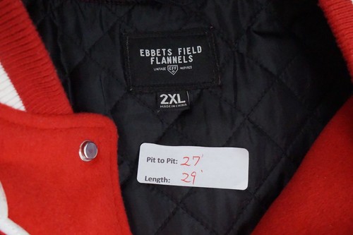 Ebbets Fields Flannels Wool jacket Negro Baseball League Atlanta Black Crackers - Picture 11 of 11