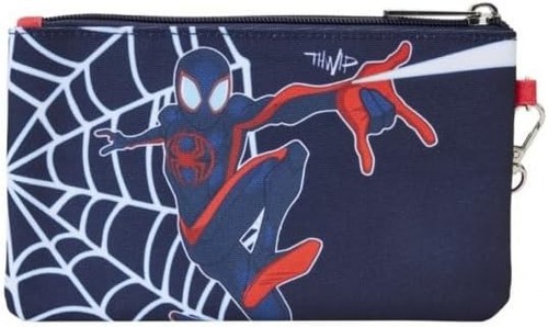 Loungefly: Marvel - Spider-Man - Spider-Verse Miles Morales Nylon Wristlet Walle - Photo 3/3
