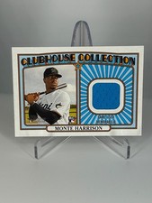 2021 Topps Heritage Clubhouse Collection Relics Monte Harrison #CC-MH Rookie